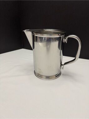 Vintage Gemco Stainless Steel Pitcher - Silver Serving Jug